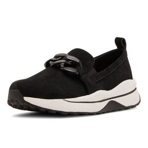 Blondo Women's McKayla Waterproof Shoe Sneaker Black Nubuck - US 11 NWT $75